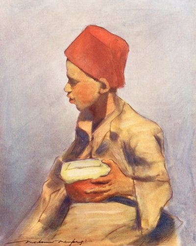 Bambini del mondo: il pasto di mezzogiorno da Mortimer Ludington Menpes