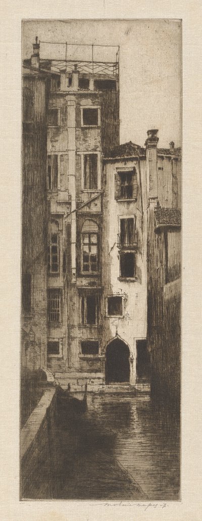 Ritorno per il canale da Mortimer Menpes