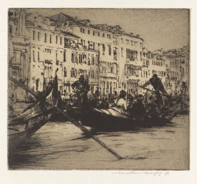 Giorno di Festa, Venezia da Mortimer Menpes