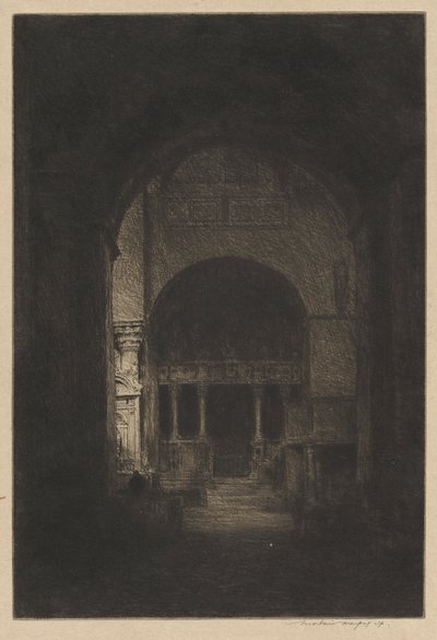 Interno di San Marco da Mortimer Menpes