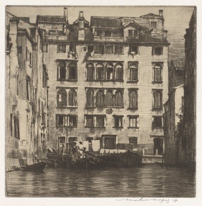 Caricamento delle Chiatte da Mortimer Menpes