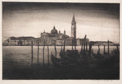 San Giorgio Maggiore da Mortimer Menpes
