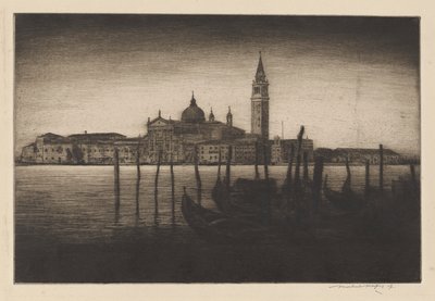 San Giorgio Maggiore da Mortimer Menpes