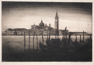 San Giorgio Maggiore da Mortimer Menpes