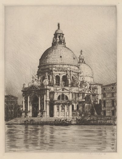 Santa Maria della Salute (2) da Mortimer Menpes