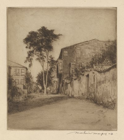 Strada siciliana da Mortimer Menpes