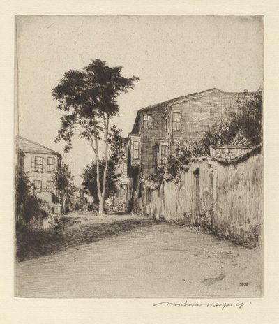 Strada siciliana da Mortimer Menpes