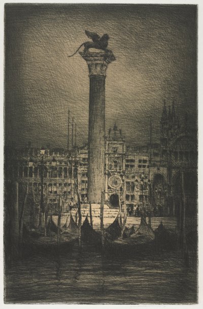 Piazza San Marco, 1910 da Mortimer Menpes