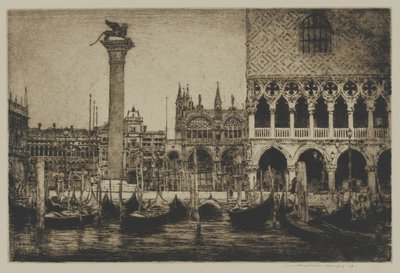 La Piazza di San Marco, Venezia da Mortimer Menpes