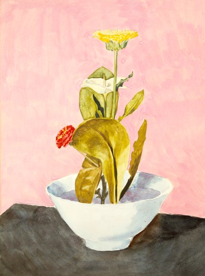 Ciotola di fiori, 1918 da Morton Livingston Schamberg
