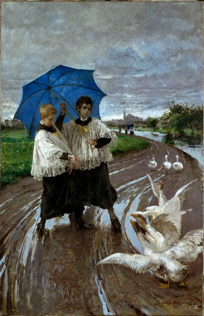 Il ritorno dalla festa da Mose Bianchi