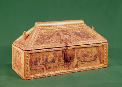 Cassa un tempo ritenuta contenere la Sacra Sindone di Besançon, XIII secolo da Mosan School