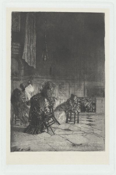 Interno della Chiesa a Milano da Mose Bianchi