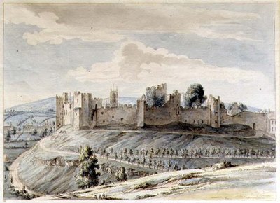 Castello di Ludlow da Moses Griffith