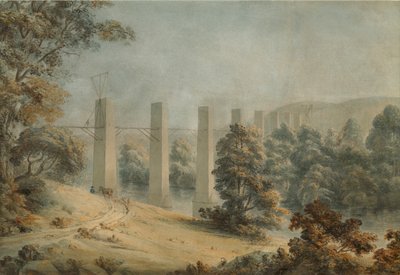 Acquedotto di Pant-y-Gessylte, Pontcysyllte da Moses Griffith