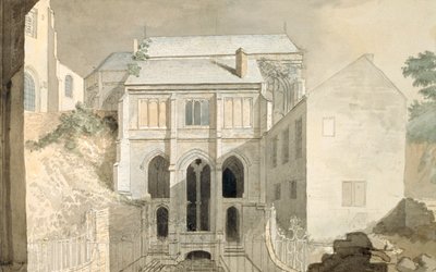 Pozzo di Santa Winifred, Holywell da Moses Griffith