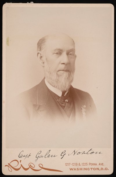 Ritratto del Capitano Galen G. Norton da Moses P. Rice