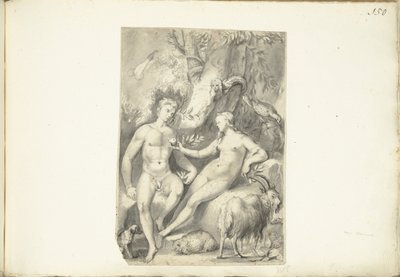 Adamo ed Eva da Moses Ter Borch