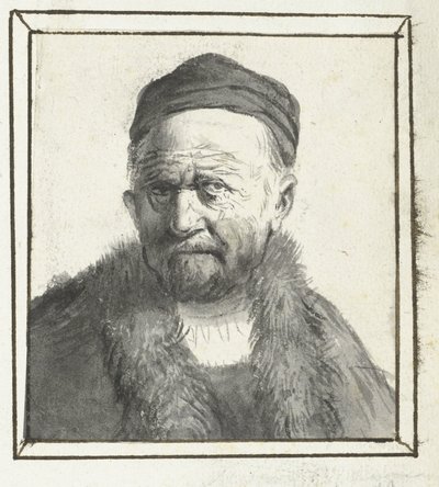 Busto di un uomo da Moses Ter Borch