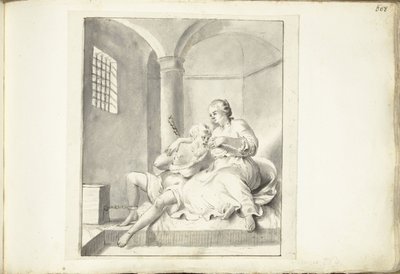 Cimone e Pero (Caritas Romana) da Moses Ter Borch