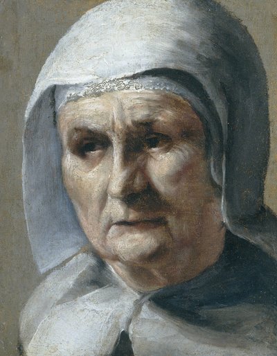Vecchia donna da Moses Ter Borch