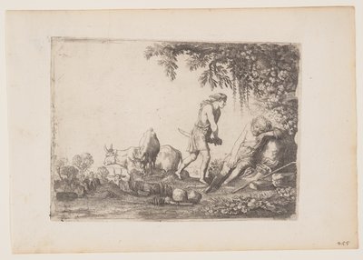 Mercurio uccide Argo, da La storia di Mercurio e Argo da Moses van Uyttenbroeck