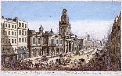 Royal Exchange, esterno 2°, Londra da Mothey Lairee
