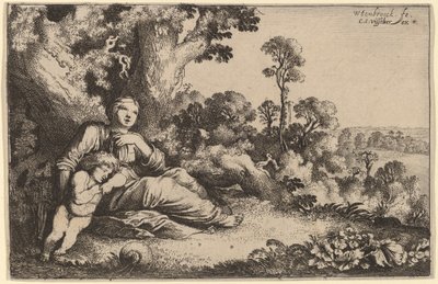 Agar nel deserto da Moyses van Uyttenbroeck