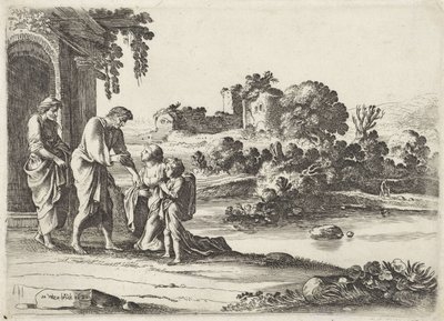 Il ripudio di Agar (dalla serie La storia di Agar) da Moyses van Wtenbrouck