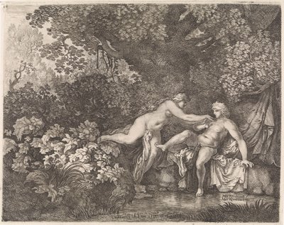 Salmacide e Ermafrodito da Moyses van Wtenbrouck