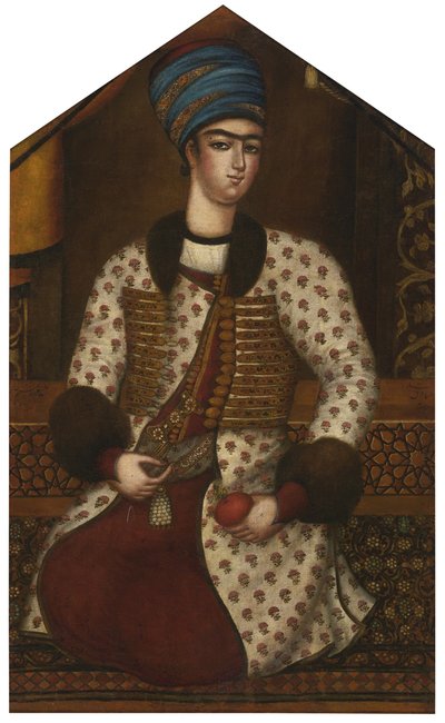 Ritratto di Rustam Khan Zand da Muhammad Sadiq