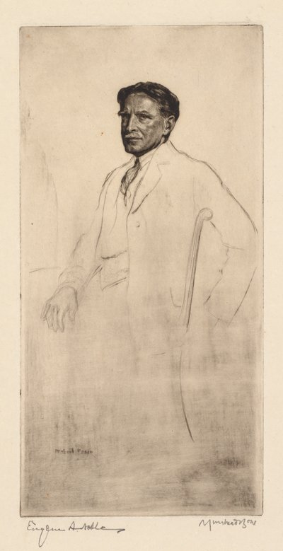 Il dott. Eugene A. Nobile da Muirhead Bone