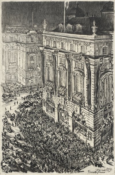 Piccadilly Circus, vigilia dell