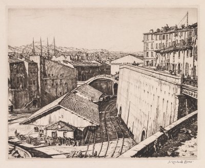 Capannoni ferroviari, Marsiglia da Muirhead Bone
