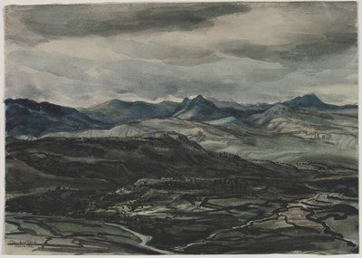 Tempo di tempesta, Ronda, Spagna da Muirhead Bone