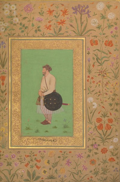 Ritratto di Khan Dauran Bahadur Nusrat Jang, Folio dall