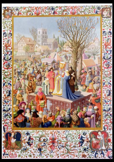 Gli inizi della recita di Natale Copertina del The Illustrated London News da Muriel Broderick