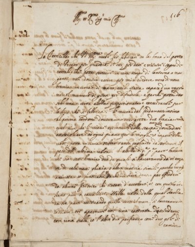 Portfolio di disegni di Mutio Oddi di Urbino e altri, p116, c.1635-40 da Muzio Oddi