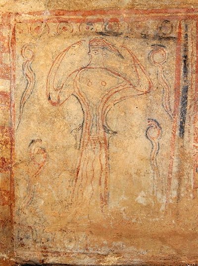 Larnax (ceramica) da Mycenaean