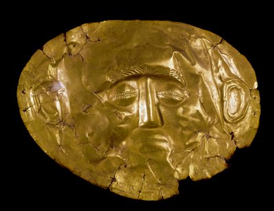 Arte Micenea: maschera d
