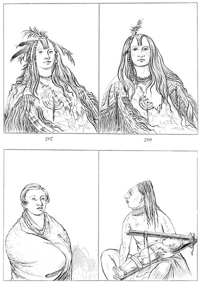 Flathead, Nez Perces e Chinook da Myers and Co