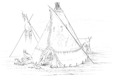 Teepee, 1841 da Myers and Co