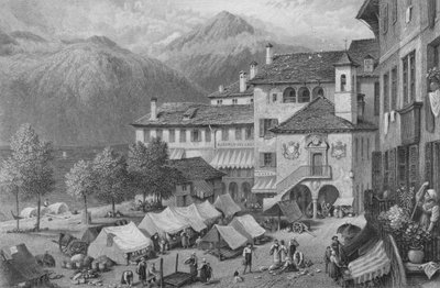 Oita (incisione) da Myles Birket (after) Foster