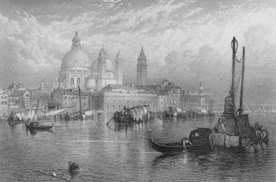 Venezia (incisione) da Myles Birket (after) Foster