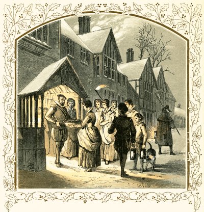 Un canto per una coppa di wassail da Myles Birket Foster