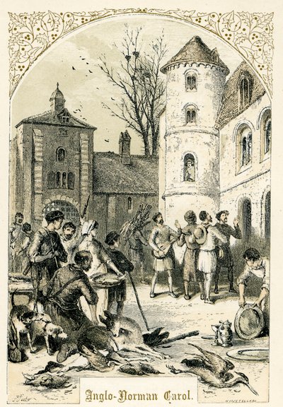 Carola anglo-normanna da Myles Birket Foster