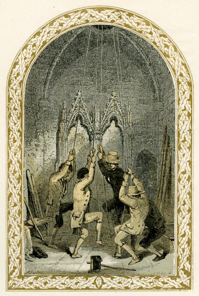 Campanari - illustrazione di Birket Foster da Myles Birket Foster