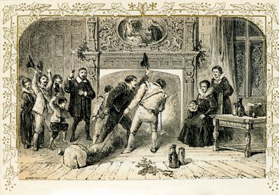 Cerimonia della vigilia di Natale da Myles Birket Foster