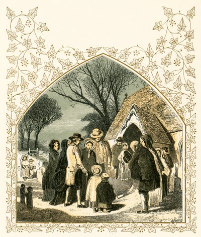 Mattina di Natale da Myles Birket Foster