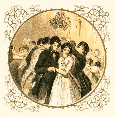 Ballare sotto il vischio da Myles Birket Foster